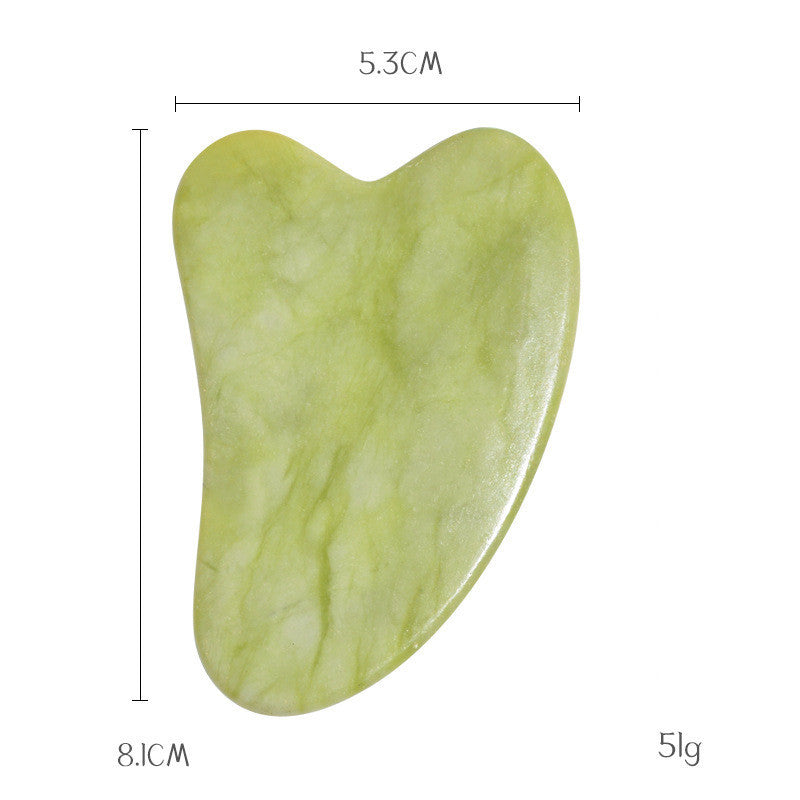 Green Phoenix Jade Gua Sha Massage Board – Face & Body Care Scraping Tool