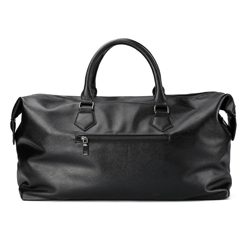 Leather Gym Bag – Premium PU Leather Handbag, Shoulder & Crossbody Duffel