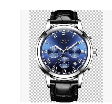 Men’s Leather Casual Sports Watch – Waterproof Quartz Wristwatch with Mineral Glass