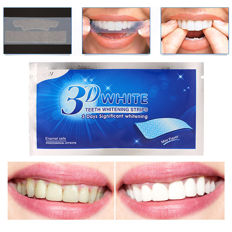 Teeth Whitening Strips – Flexible, Non‑Slip Whitening Strips for Home Use