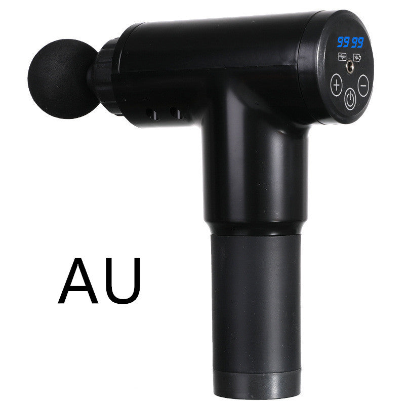 Vibrating 6‑Grade Fascia Gun – 99‑Speed LCD Dual‑Screen Muscle Massager