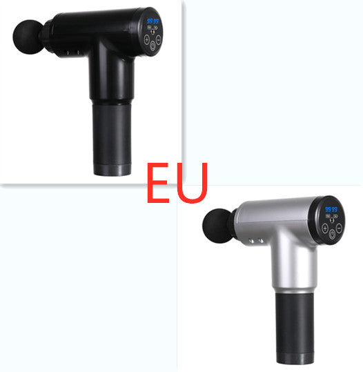Vibrating 6‑Grade Fascia Gun – 99‑Speed LCD Dual‑Screen Muscle Massager