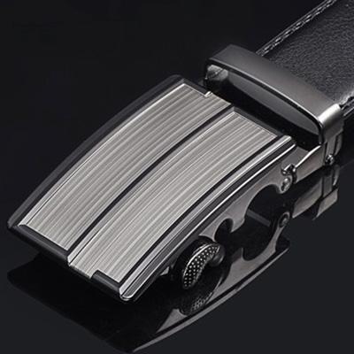 Top Quality Genuine Leather Belt for Men – Classic Alloy Buckle & Timeless Design