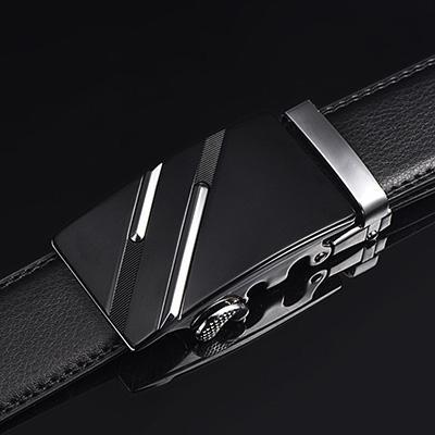 Top Quality Genuine Leather Belt for Men – Classic Alloy Buckle & Timeless Design