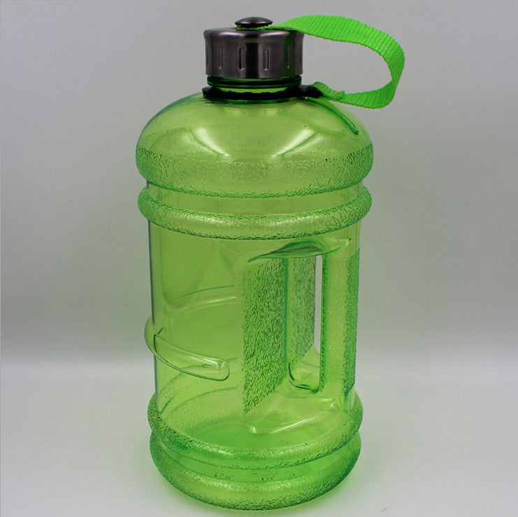 2.2L Large Capacity Fitness Water Bottle – BPA-Free PETG, Leak-Proof Design