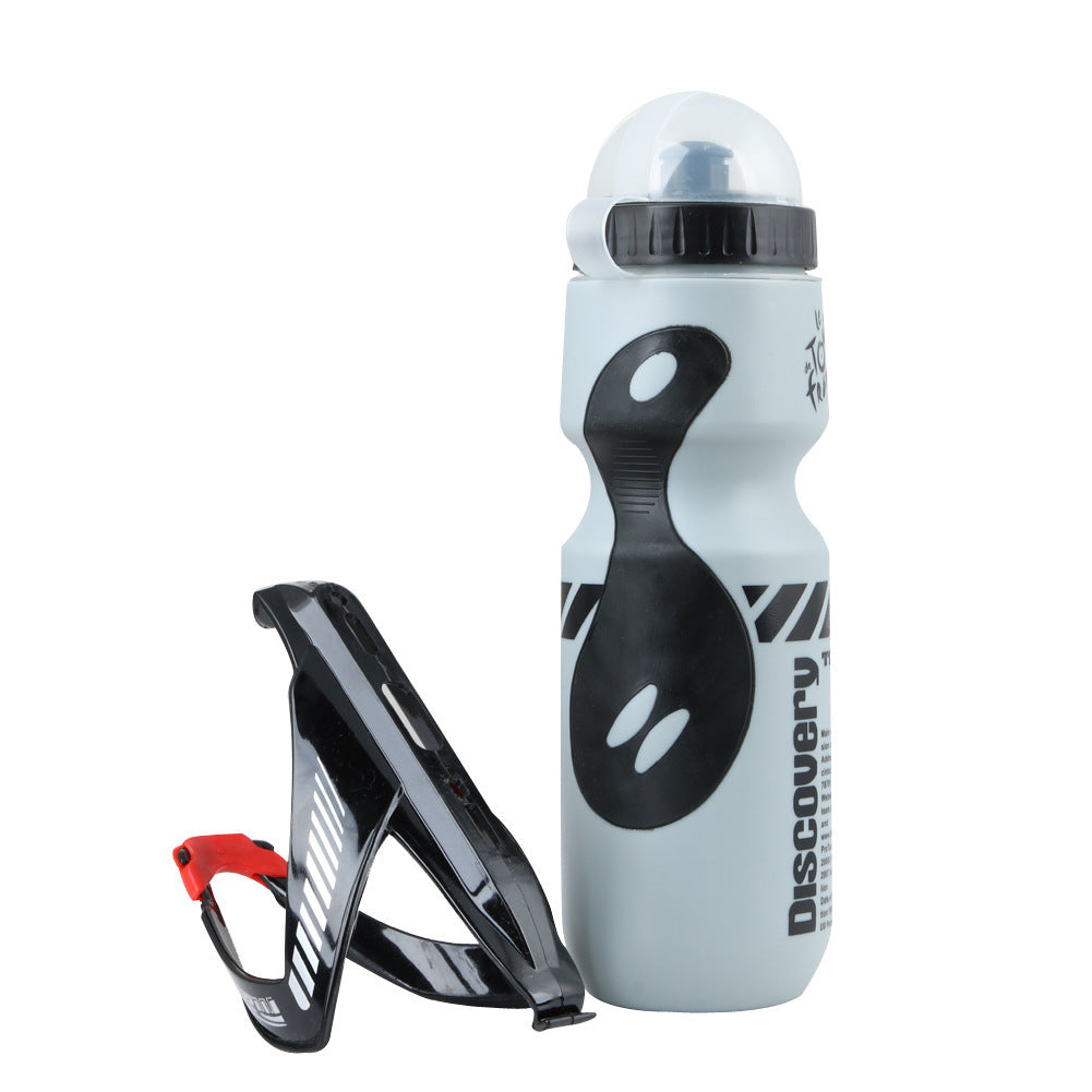 Astey Bicycle Water Bottle & Cage Set – Lightweight Plastic Bottle with Matching Cage