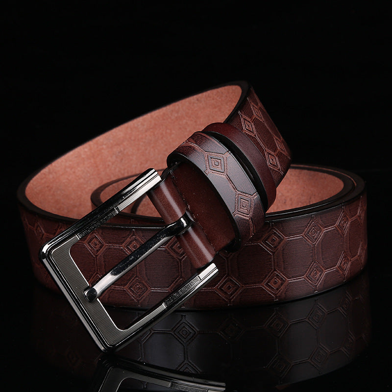 New Men’s Fashion Belt – European & American Style, Wholesale Export Model