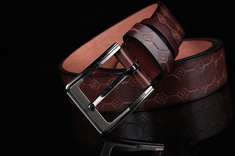 New Men’s Fashion Belt – European & American Style, Wholesale Export Model