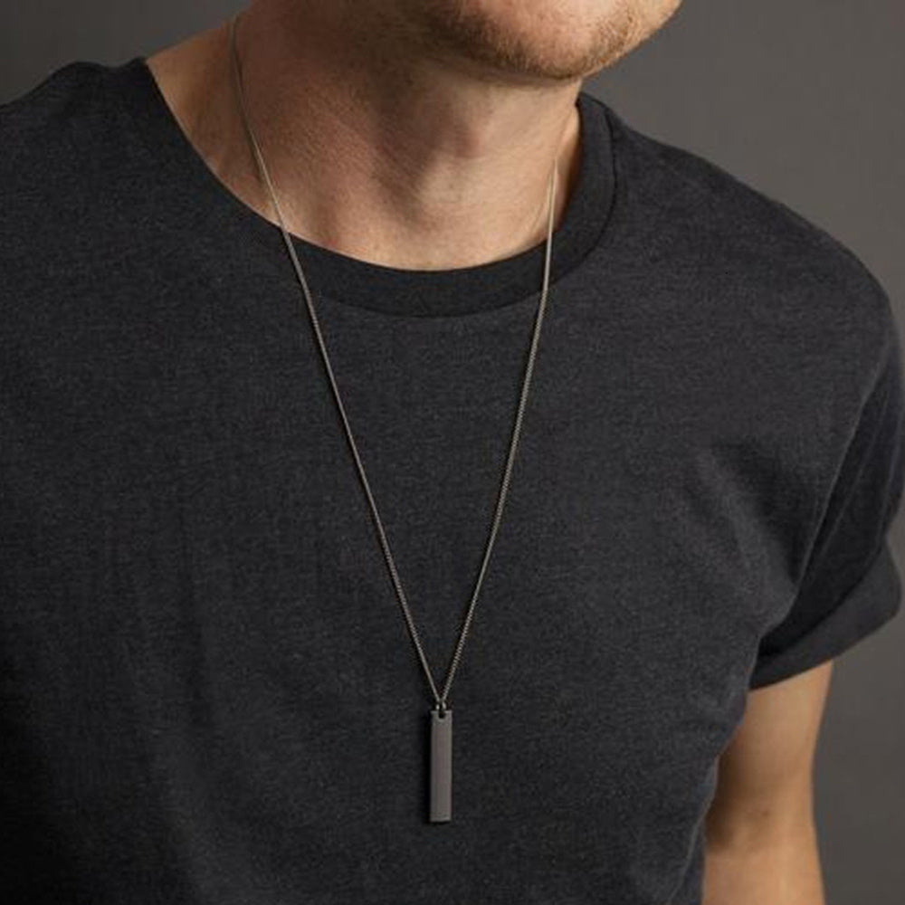 Men’s Small Friendship Chain – Stainless Steel Unisex Geometric Bracelet