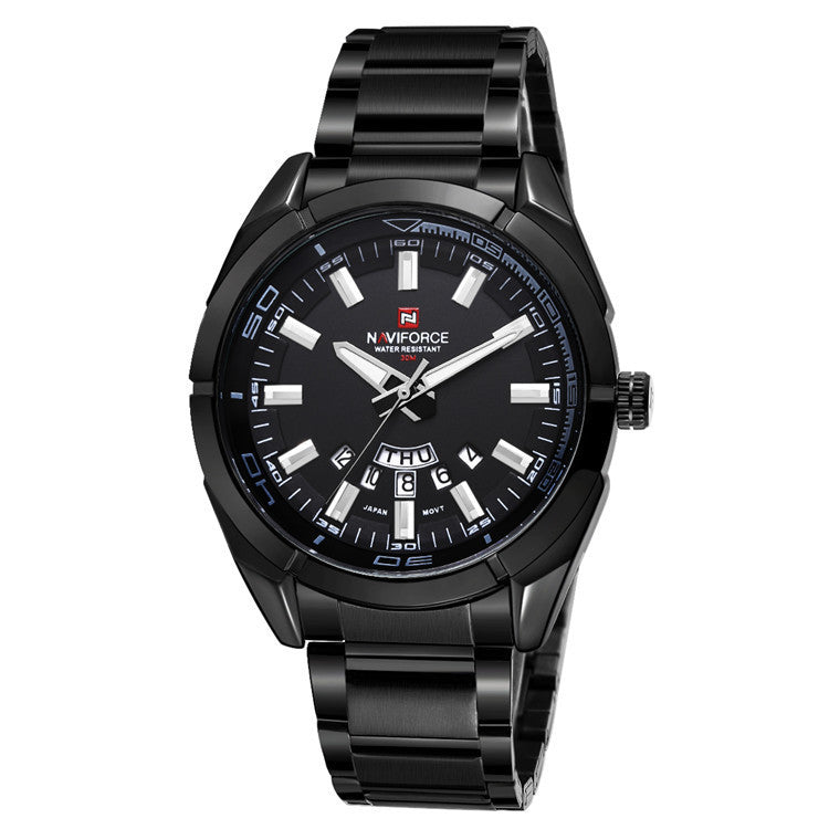 NAVIFORCE 9038 Men’s Quartz Watch – Affordable, Waterproof, Multifunctional