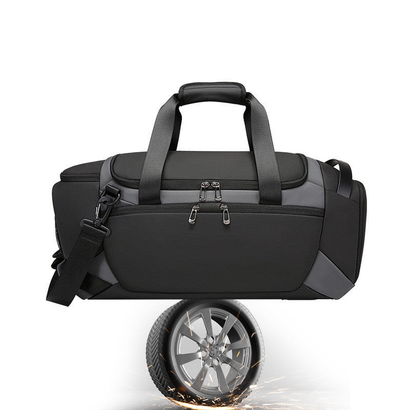 Men’s Multifunctional Travel Leisure Gym Bag – Medium Capacity 20-35L with Dry & Wet Separation