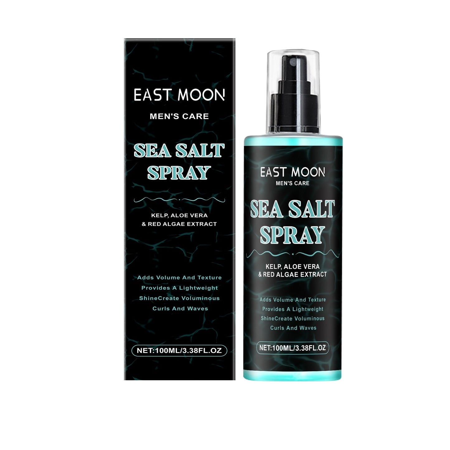 Men’s Sea Salt Styling Spray – Texturizing Hair Mist