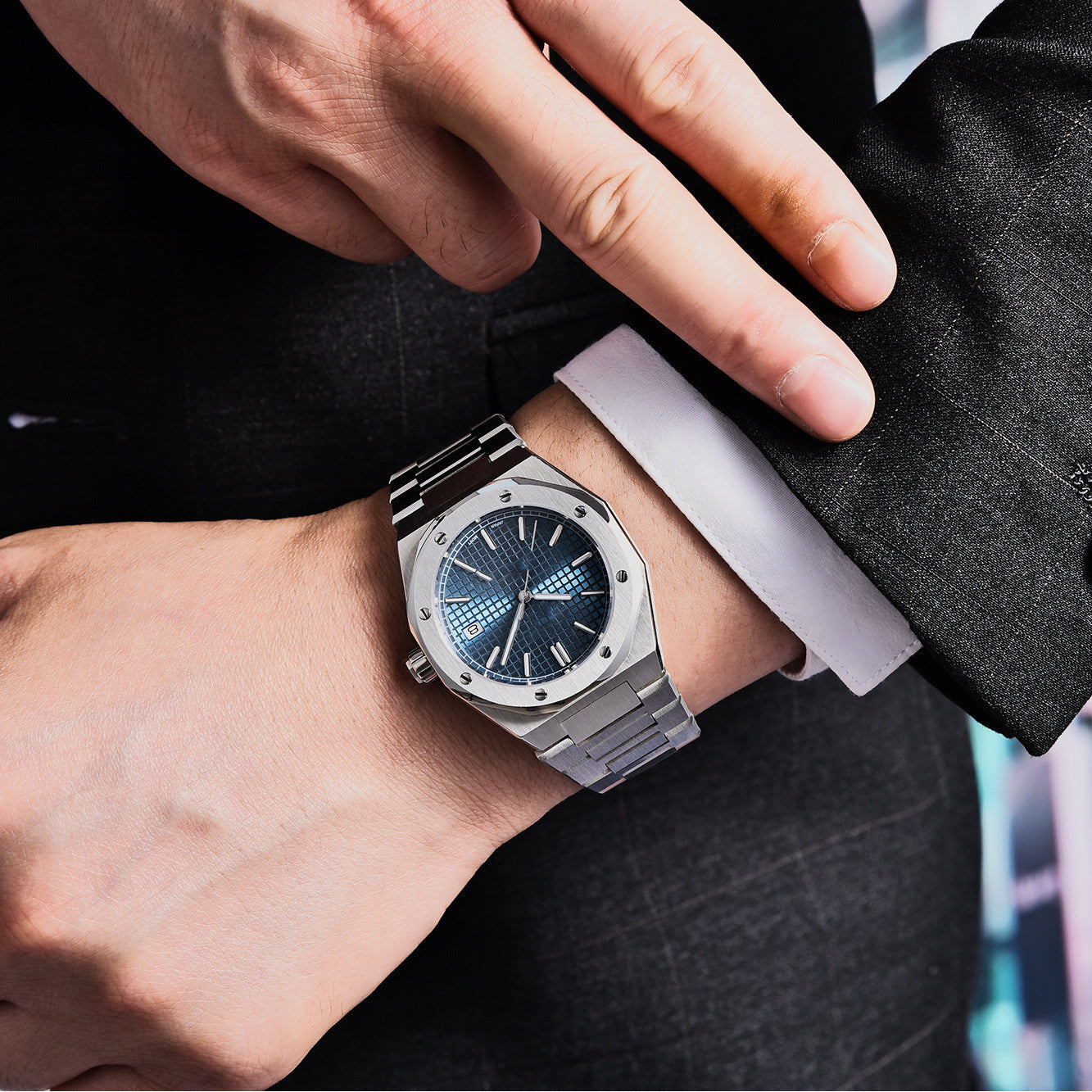 Mens Fashion Business Casual Steel MechaMen’s Fashion Business Casual Steel Mechanical Watch – NH35A Movement, Waterproof & Luminousnical Watch