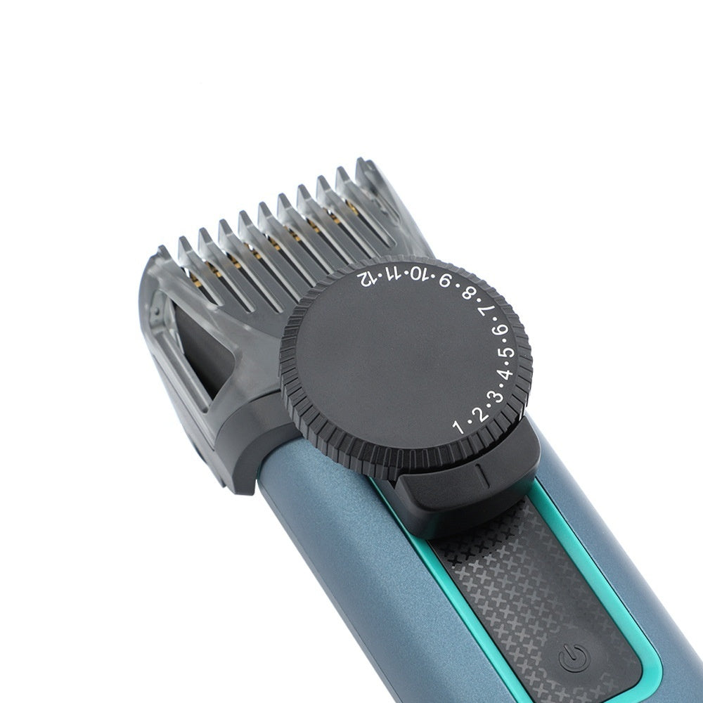 Rechargeable IPX5 Waterproof Hair Clipper & Beard Trimmer – Dual Power Use, Full Wash Cleaning