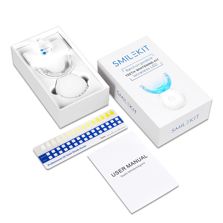 Shell Lamp Charging Teeth Whitening Kit – Wireless LED Dental Instrument Set