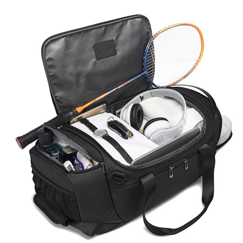 Men’s Multifunctional Travel Leisure Gym Bag – Medium Capacity 20-35L with Dry & Wet Separation