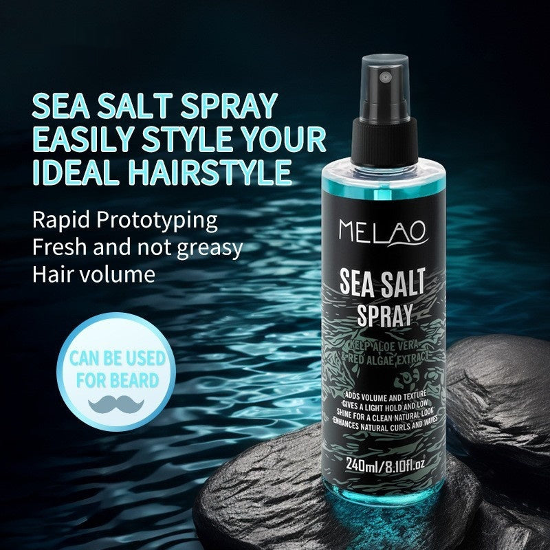 Sea Salt Hair Gel Setting Spray – 240 ml Men’s Styling Mist