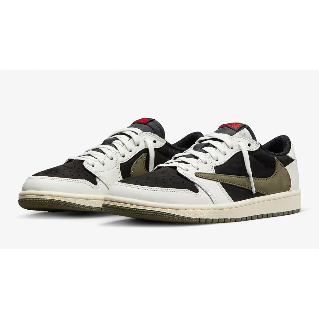 Nike Air Jordan 1 Retro Low OG SP x Travis Scott “Medium Olive” (DM7866-200) – Limited Edition Sneakers