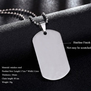 Men’s 60cm Stainless Steel Chain Necklace – Durable, Polished Metal Jewelry for Everyday Wear