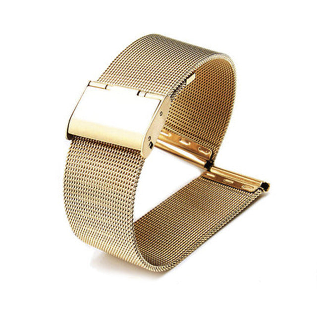 Stainless Steel Watch Straps for Men & Women – Multiple Sizes & Colors