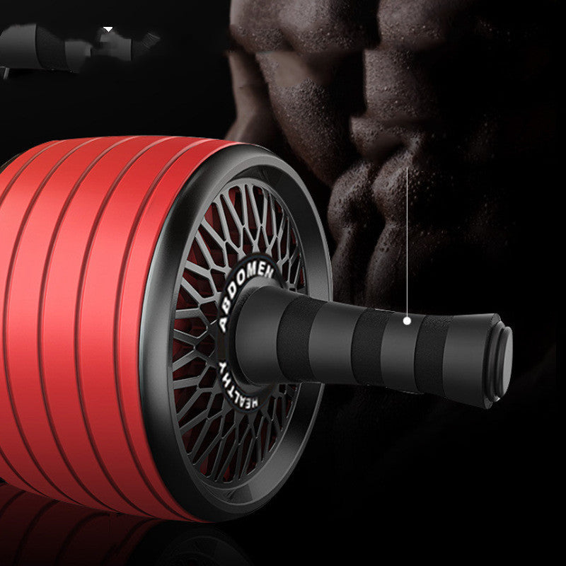 Gym Wheel Male Self-Retracting Abs Wheel with Kneeling Pad – Core Trainer for Home Fitness