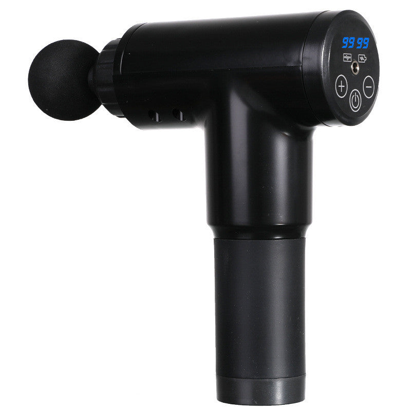 Vibrating 6‑Grade Fascia Gun – 99‑Speed LCD Dual‑Screen Muscle Massager
