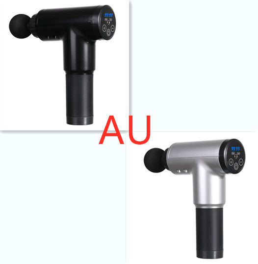 Vibrating 6‑Grade Fascia Gun – 99‑Speed LCD Dual‑Screen Muscle Massager