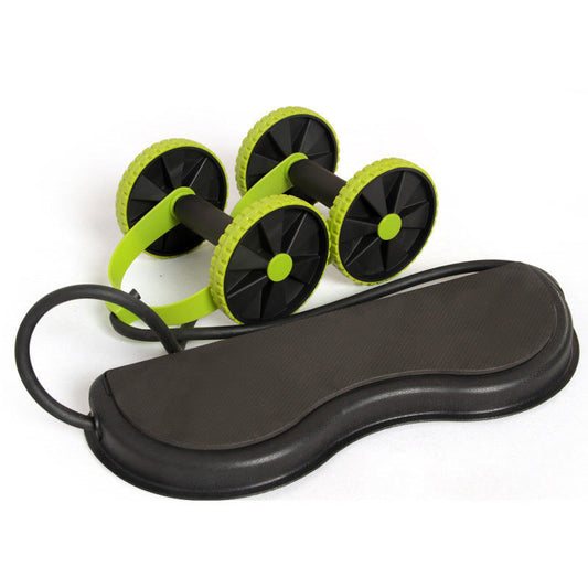 Gym Wheel Family Abs Roller – Quiet Core Trainer for Office & Home