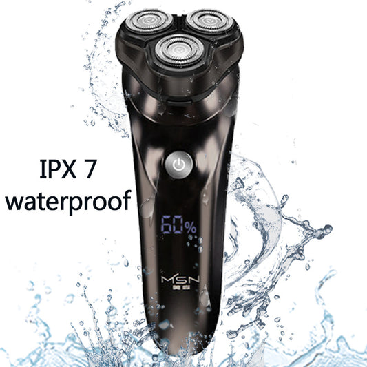 Maison Men's IPX7 Beard Trimmer – Rechargeable, Cordless, Waterproof Grooming Kit (Model QM3)