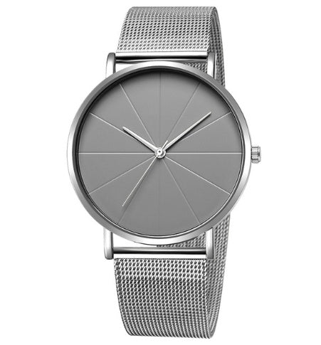 Men’s Stainless Steel Army Military Sport Watch – Luxury Quartz Analog Date Wristwatch with Round Dial