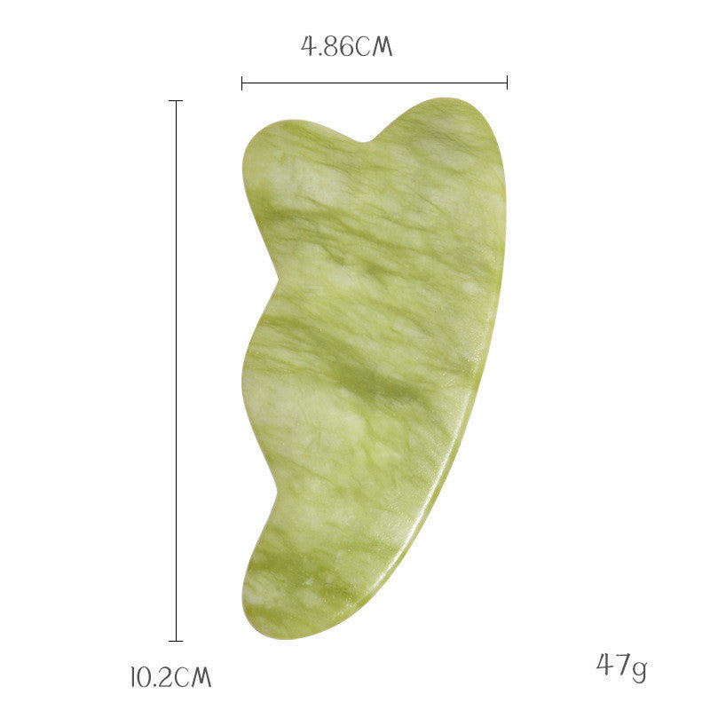 Green Phoenix Jade Gua Sha Massage Board – Face & Body Care Scraping Tool