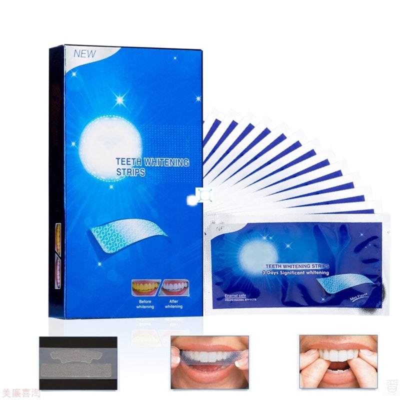 Teeth Whitening Strips – Hydrogen Peroxide Whitening Belts