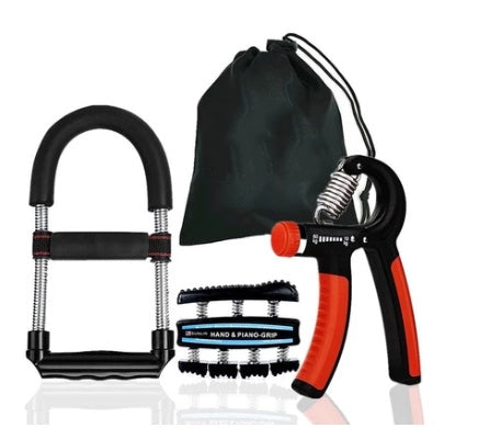 Adjustable Hand & Wrist Strengthening Set – 3‑Piece Gym Kit