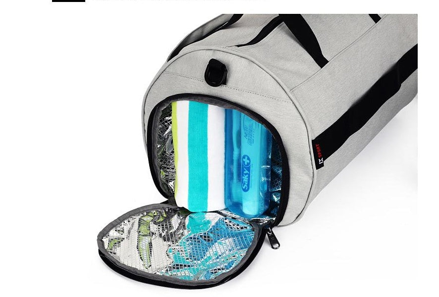 Men’s Gym Bag with Shoe Compartment – Small (≤20L) & Large (20–35L) Capacities