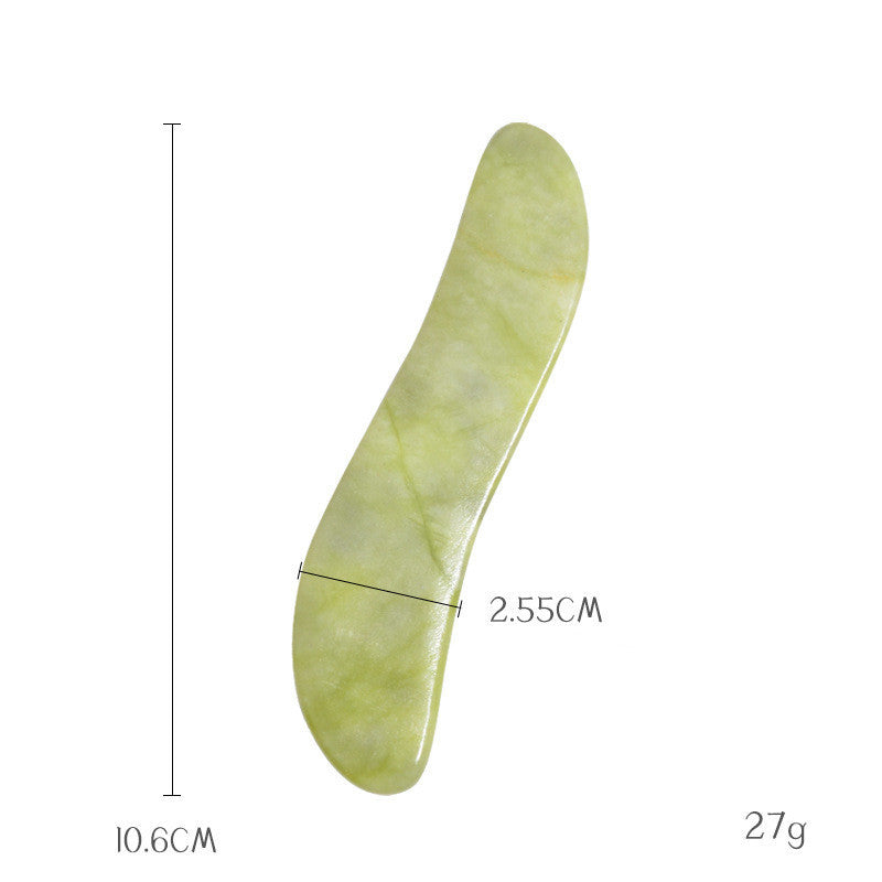 Green Phoenix Jade Gua Sha Massage Board – Face & Body Care Scraping Tool