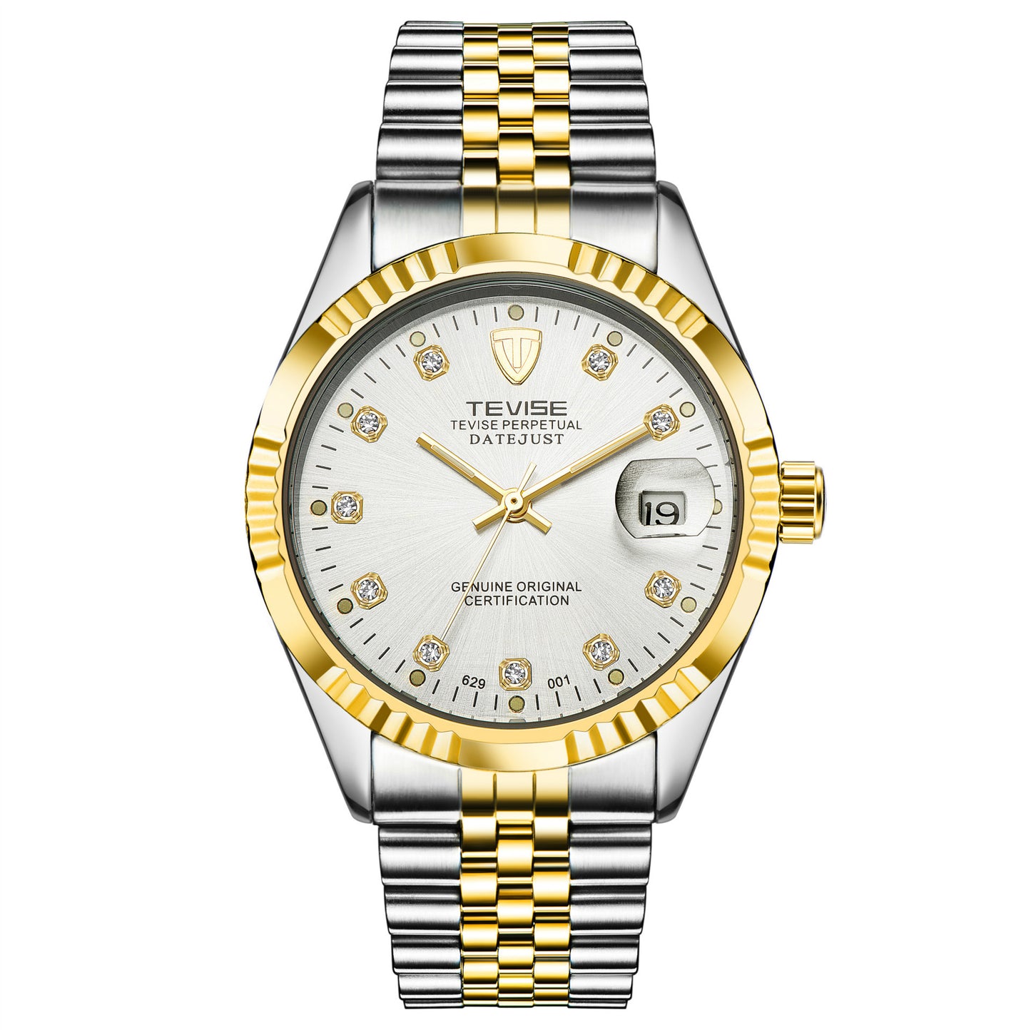 TEVISE Explosion Calendar Men’s Mechanical Watch – Waterproof Automatic Business Wristwatch