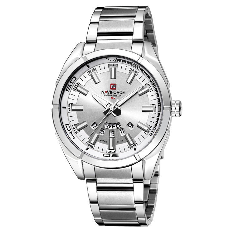 NAVIFORCE 9038 Men’s Quartz Watch – Affordable, Waterproof, Multifunctional