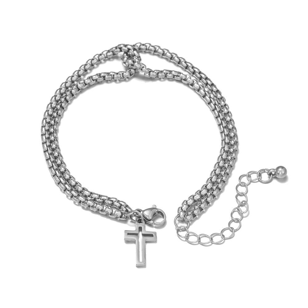 Men’s Party Bangle Bracelet – Stylish Alloy Jewelry for Fashionable Occasionsv