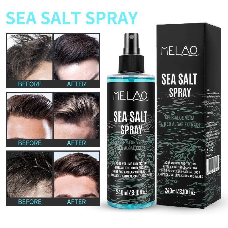 Sea Salt Hair Gel Setting Spray – 240 ml Men’s Styling Mist