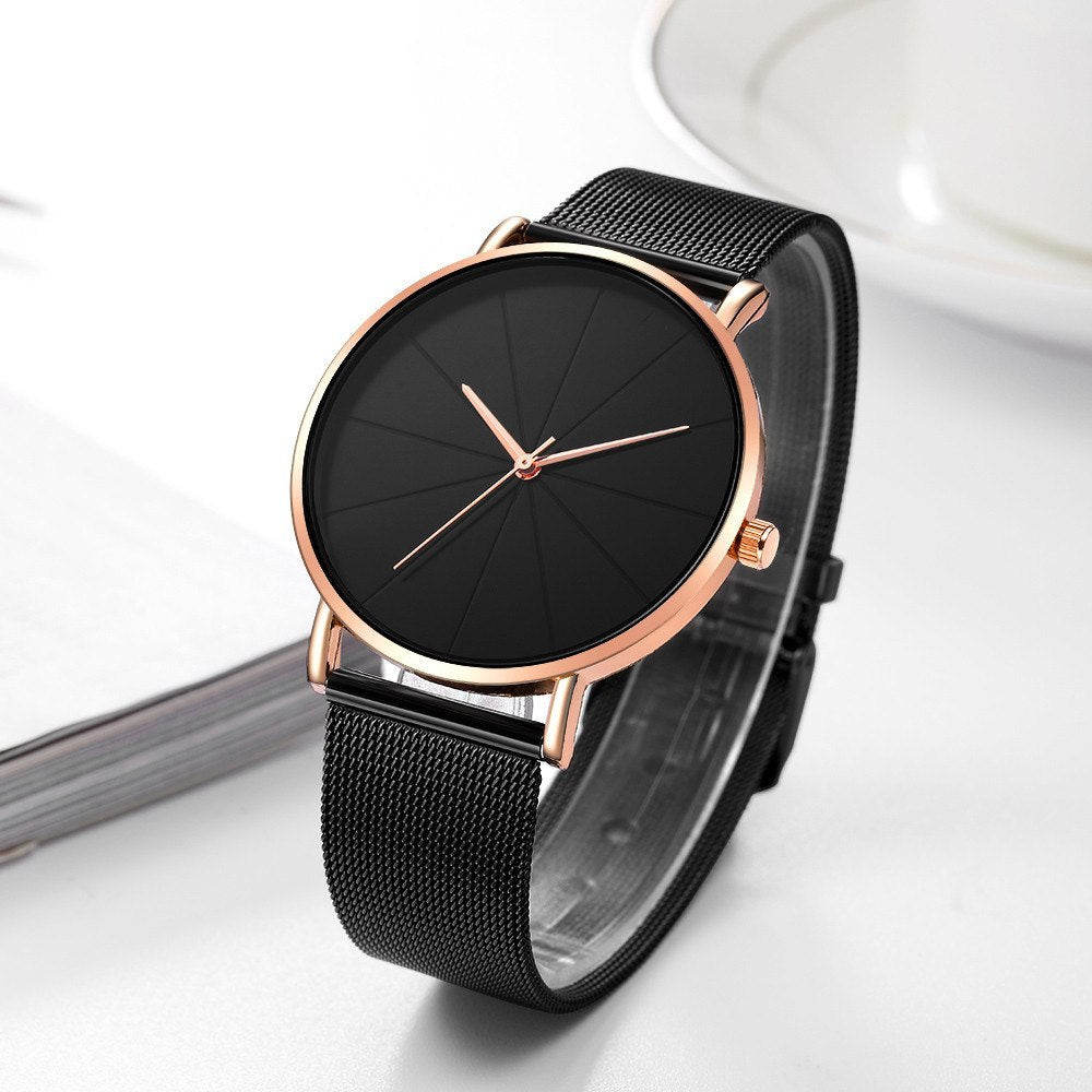 Men’s Stainless Steel Army Military Sport Watch – Luxury Quartz Analog Date Wristwatch with Round Dial