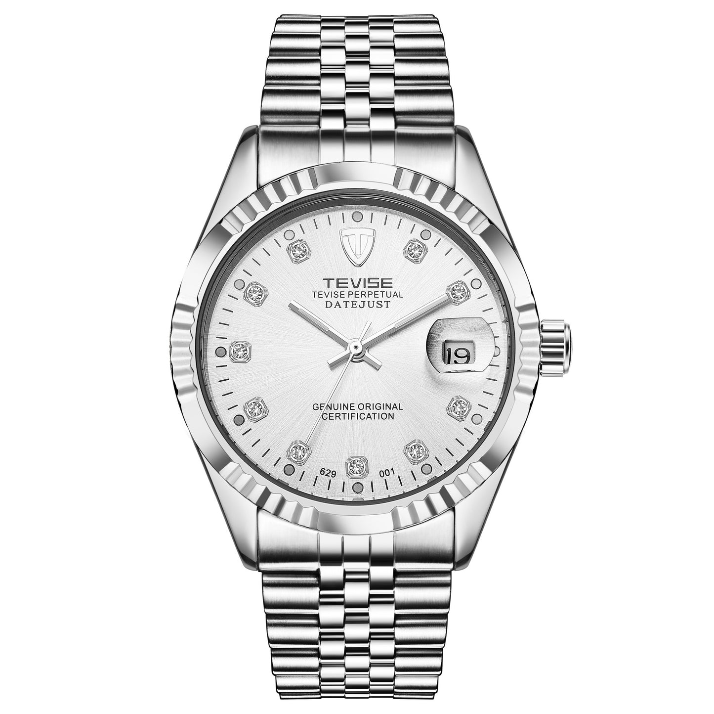 TEVISE Explosion Calendar Men’s Mechanical Watch – Waterproof Automatic Business Wristwatch