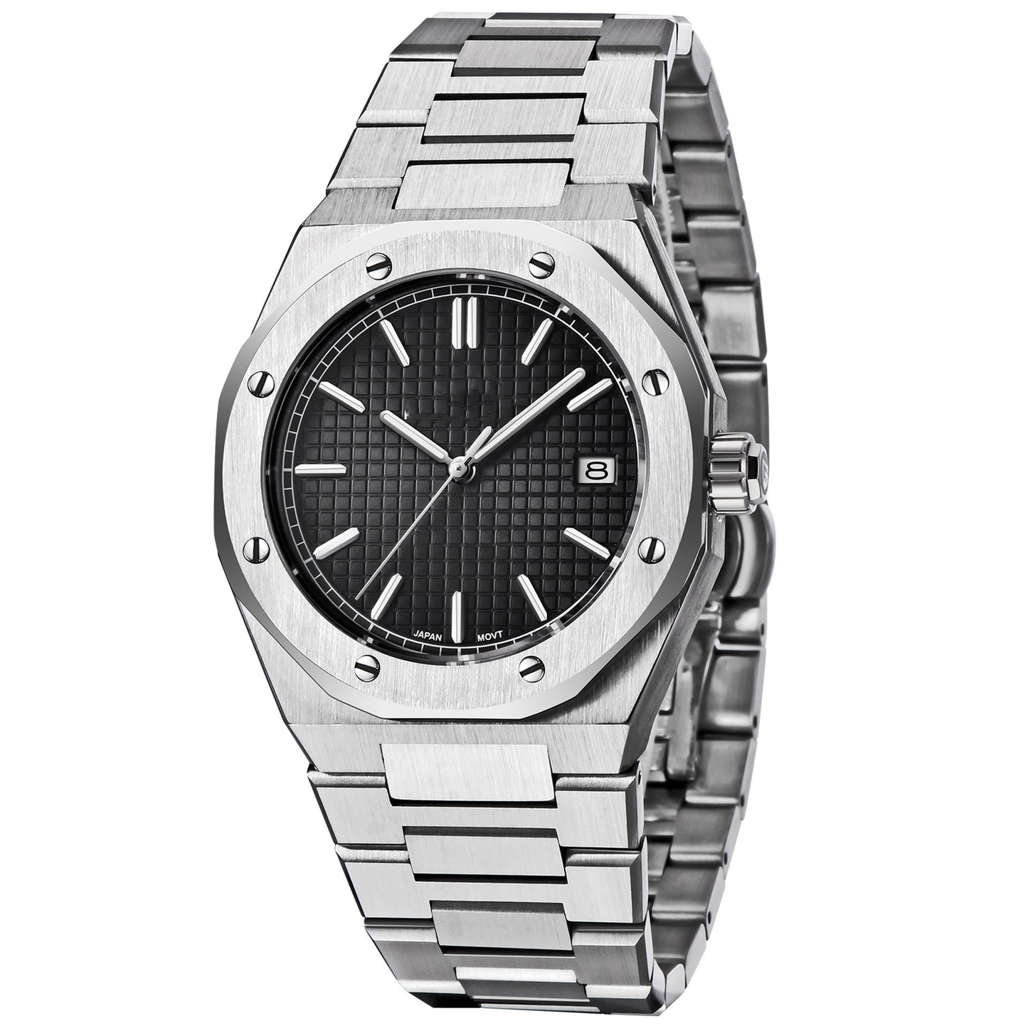 Mens Fashion Business Casual Steel MechaMen’s Fashion Business Casual Steel Mechanical Watch – NH35A Movement, Waterproof & Luminousnical Watch