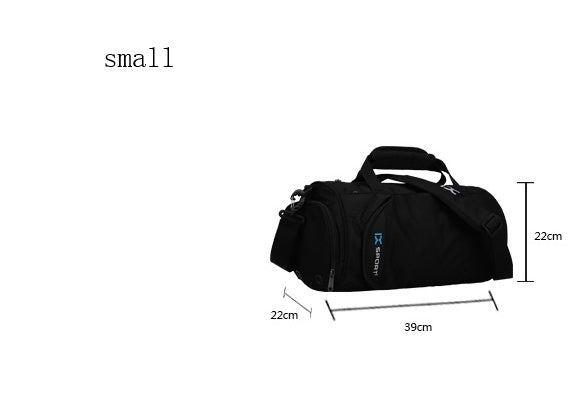 Men’s Gym Bag with Shoe Compartment – Small (≤20L) & Large (20–35L) Capacities