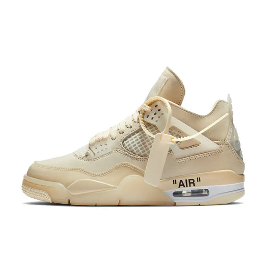 Off-White x Air Jordan 4 SP “Sail” – Limited Edition Designer Sneakers
