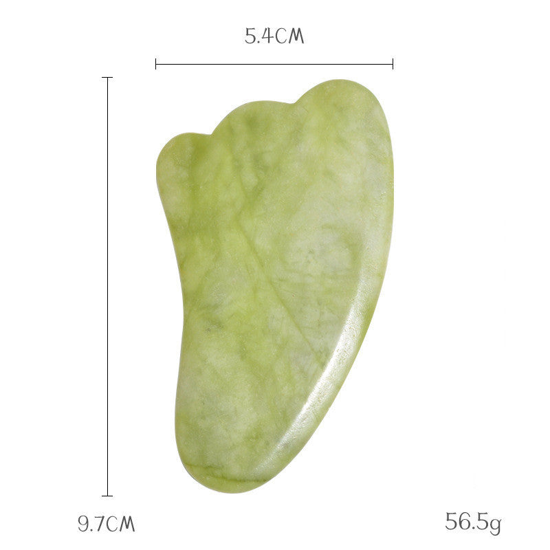 Green Phoenix Jade Gua Sha Massage Board – Face & Body Care Scraping Tool