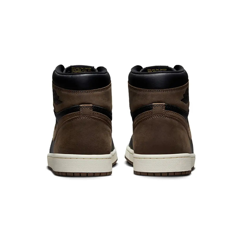 This is a Nike Air Jordan 1 Retro High OG "Palomino" sneaker