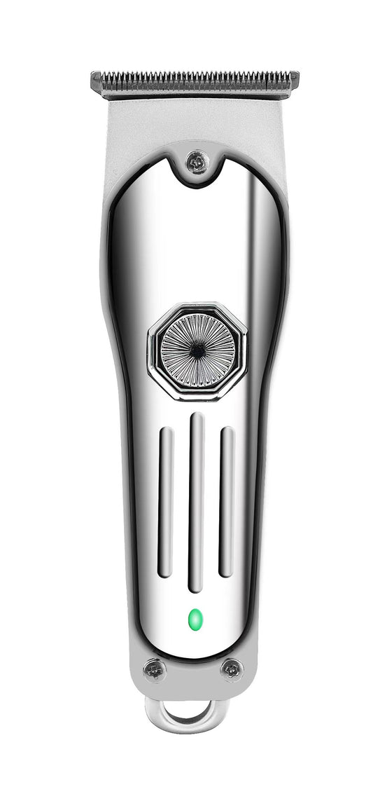 Hair Clipper T-Blade Electric Beard Trimmer – Cordless, Rechargeable, Low Noise USB Charging