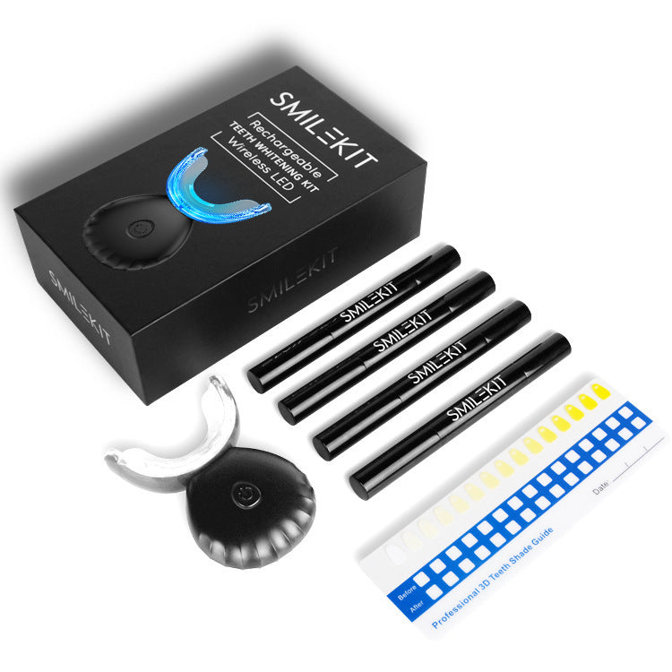 Shell Lamp Charging Teeth Whitening Kit – Wireless LED Dental Instrument Set