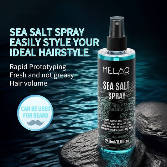 Sea Salt Hair Gel Setting Spray – 240 ml Men’s Styling Mist