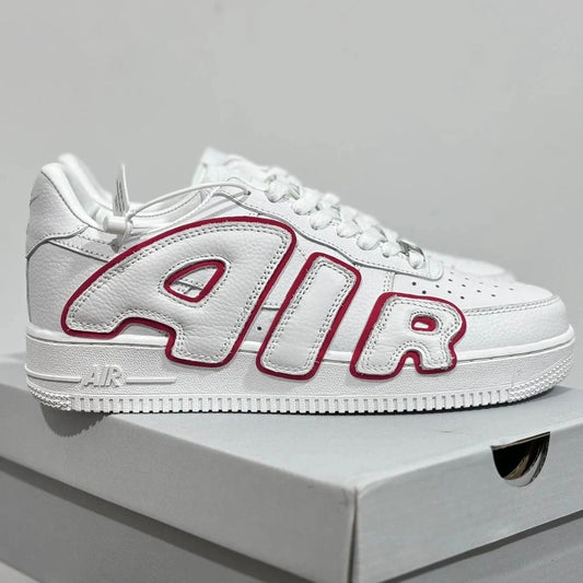Nike Air Force 1 Low x Cactus Plant Flea Market (CPFM) White Red Lettering Trainers Sneakers